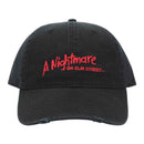 Nightmare On Elm Street Embroidered Hat