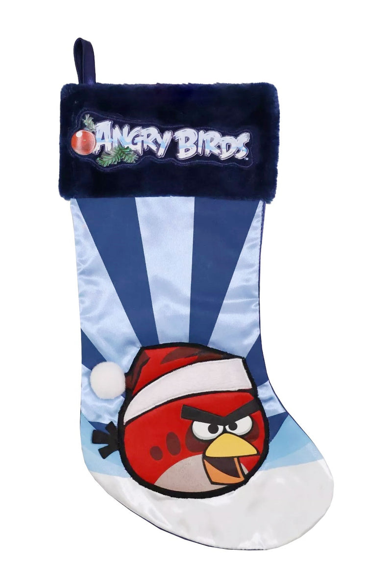 Angry Birds Red Bird Applique Stocking, 19"