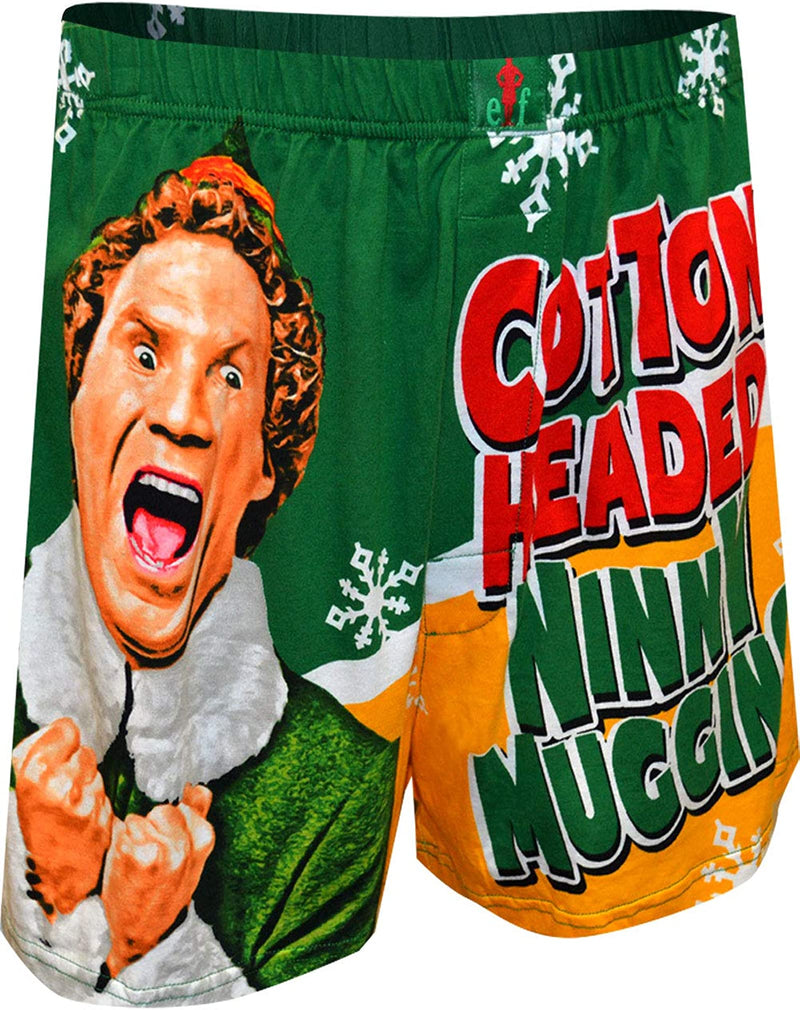 Buddy the Elf Cotton Headed Ninny Muggins Men's Boxer Briefs