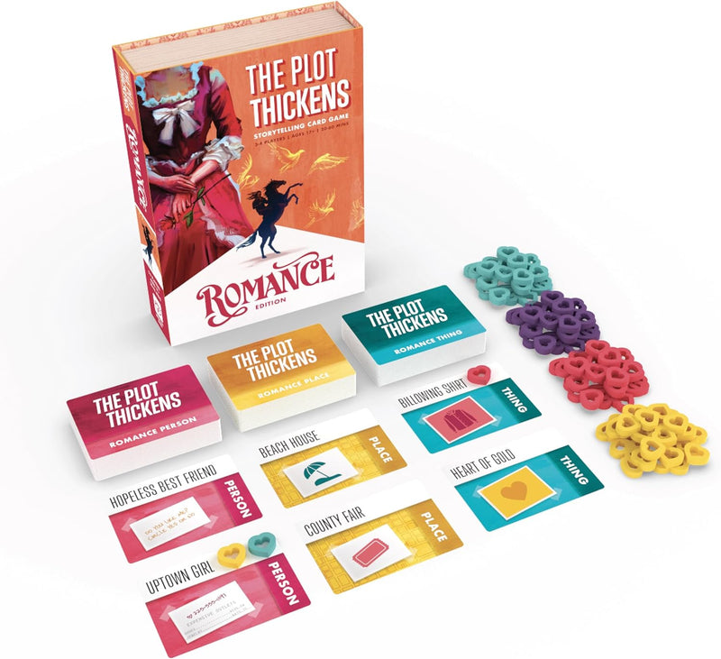 The Plot Thickens Storytelling Card Game: Romance Edition