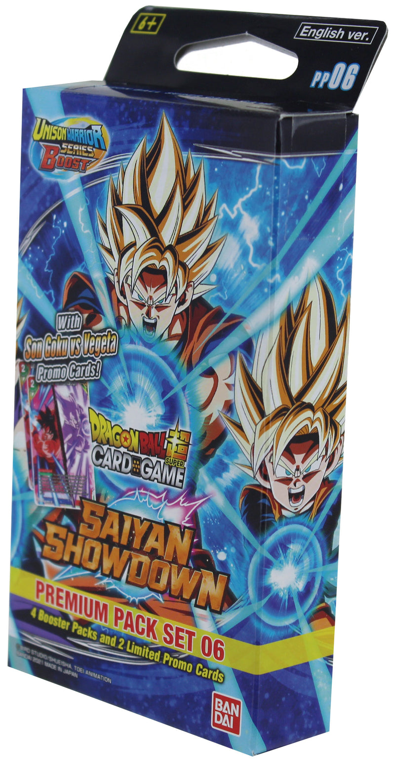 Dragon Ball Super Card Game: Saiyan Showdown Premium Pack Set 06