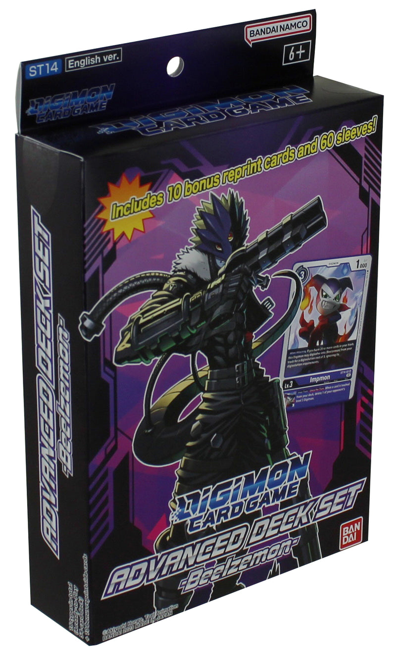 Digimon Card Game: Beelzemon - Advanced Deck Set (English Edition)
