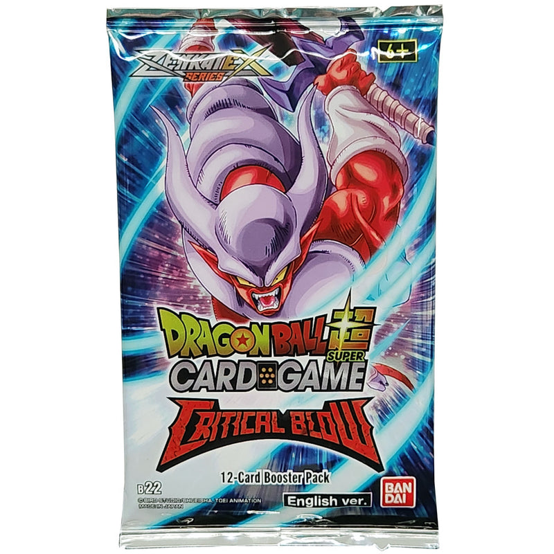 Dragon Ball Super TCG: Critical Blow Booster Pack