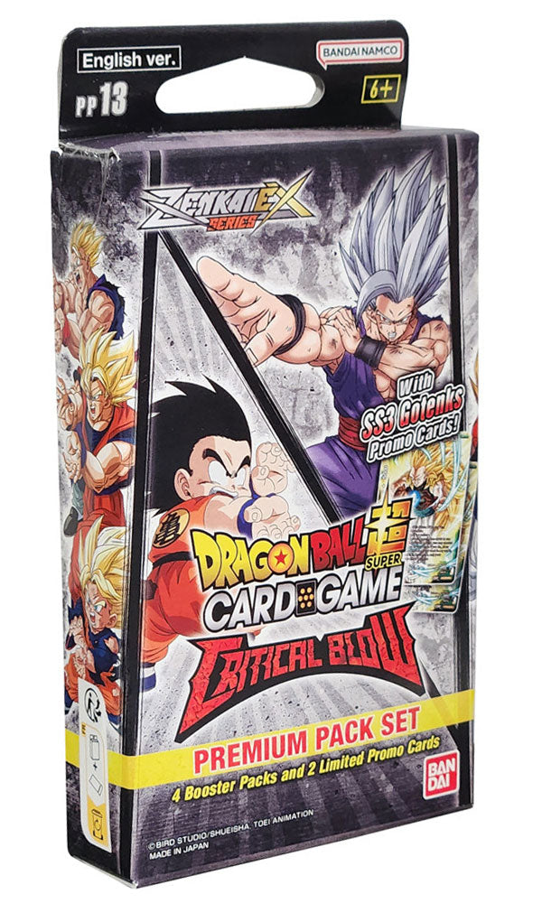 Dragon Ball Super TCG: Critical Blow Premium Pack Set
