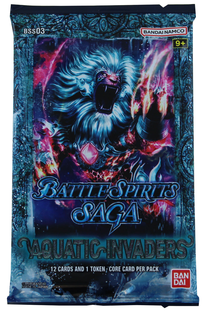 Battle Spirits Saga Card Game: Set 03 - Aquatic Invaders Booster Pack