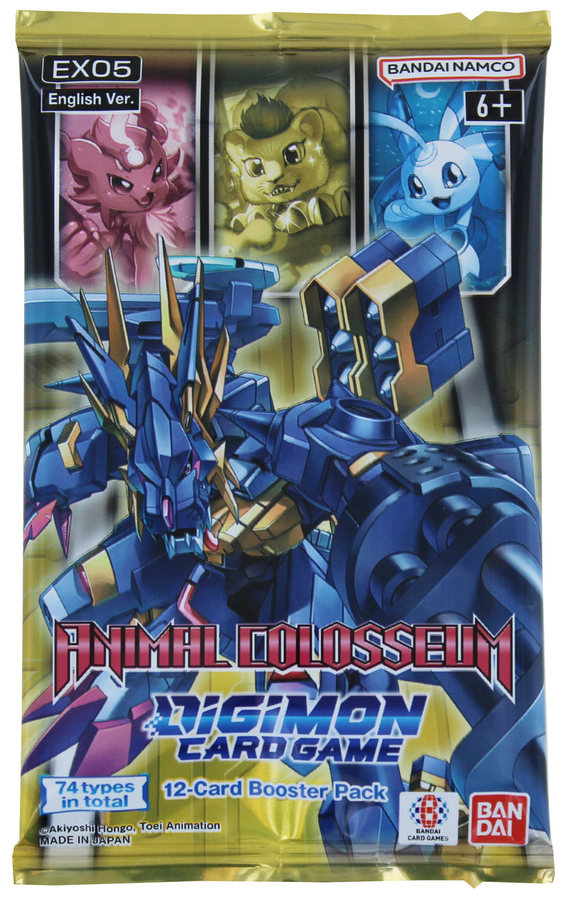 Digimon Card Game: Animal Colosseum Booster Pack