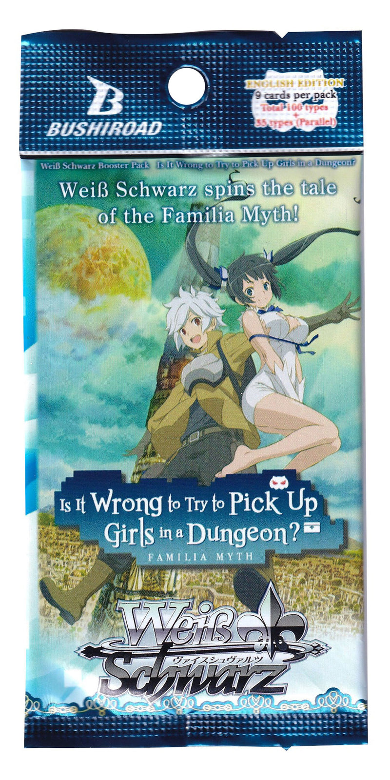 Weiss Schwarz Is It Wrong to Try to Pick Up Girls in a Dungeon? Booster Pack
