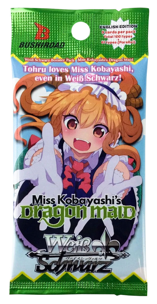 Weiss Schwarz Miss Kobayashi's Dragon Maid Booster Pack