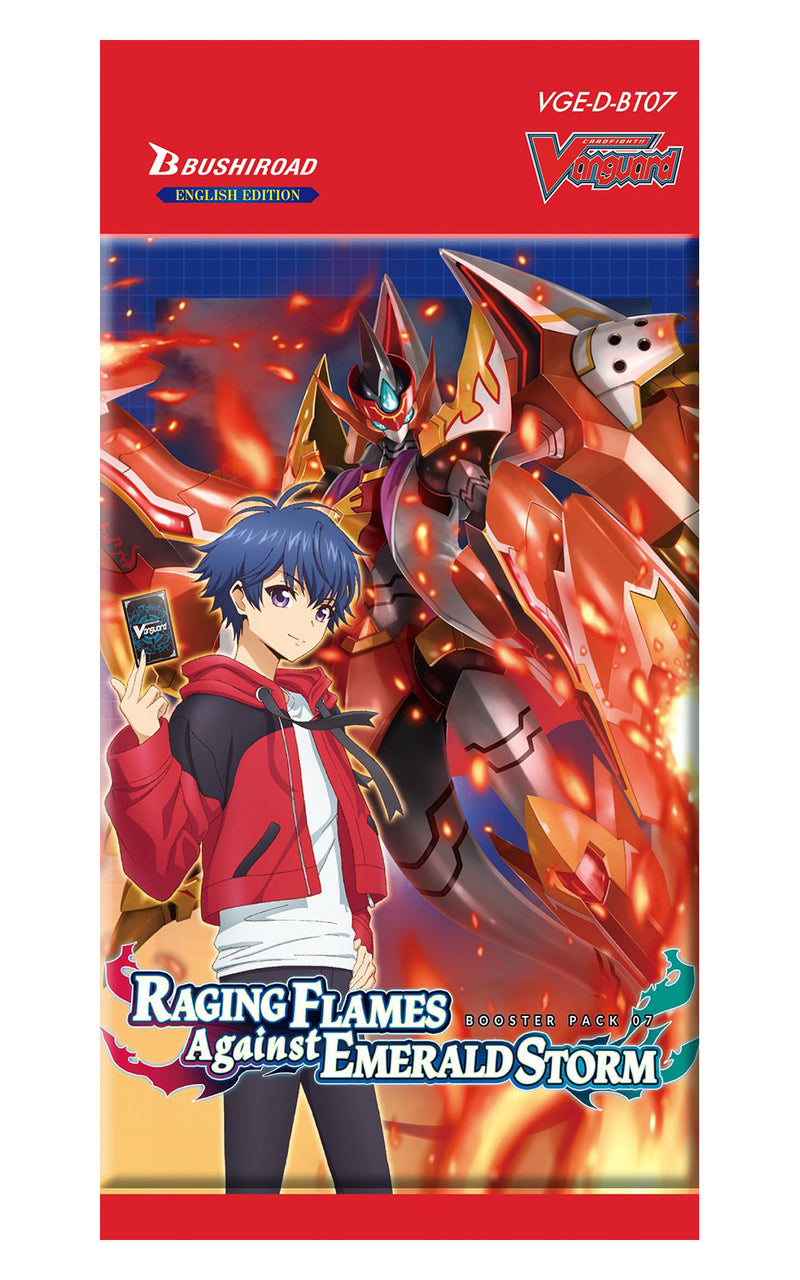 Cardfight!! Vanguard Raging Flames Against Emerald Storm Booster Pack