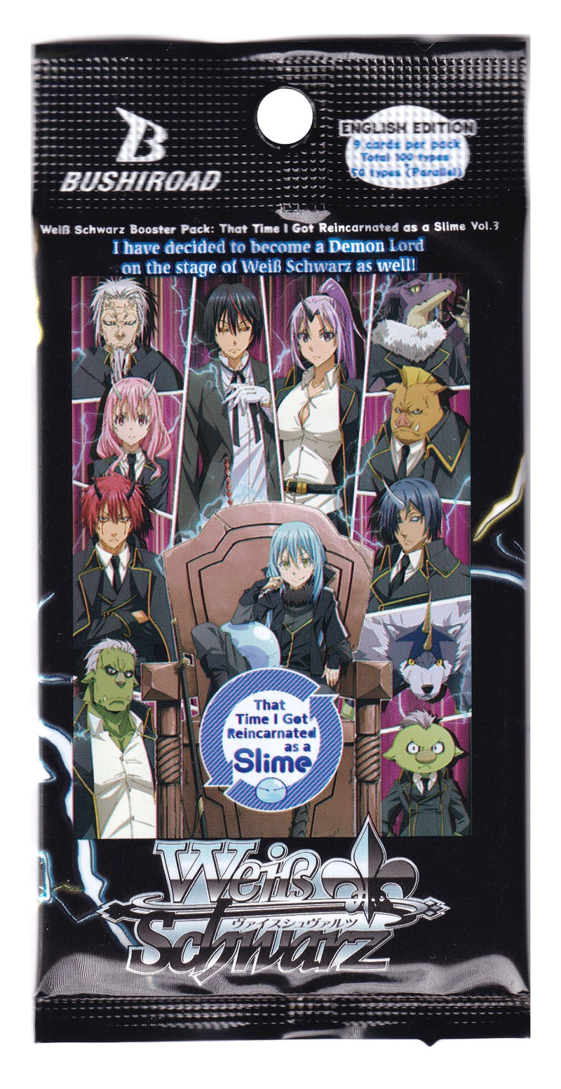 Weiss Schwarz That Time I Got Reincarnated as a Slime Vol. 3 Booster Pack