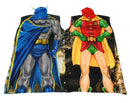 DC Comics Batman & Robin Dynamic Duo Twinsie Poncho Costume Set