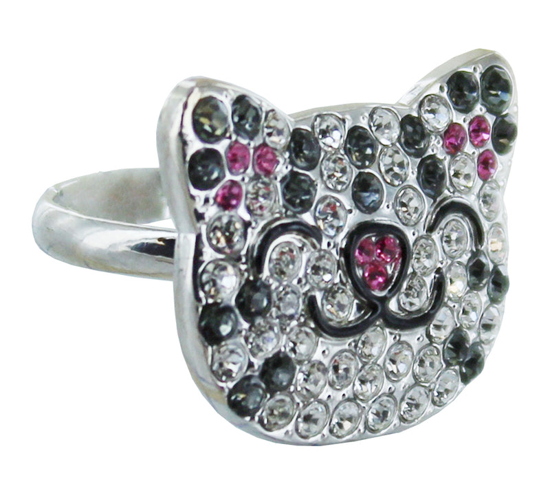 Big Bang Theory Soft Kitty Crystal Ring