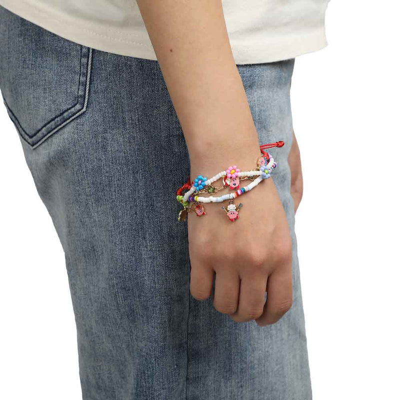 Kirby Multi-Charmed Bracelet Set
