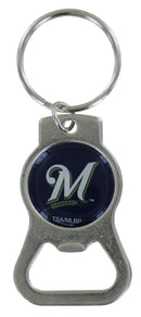 Milwaukee Brewers Bottle Opener Key Ring
