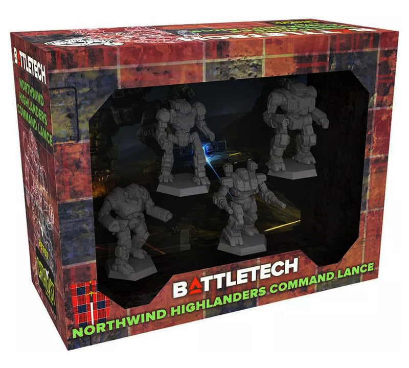 BattleTech: Miniature Force Pack - Northwind Highlanders Command Lance