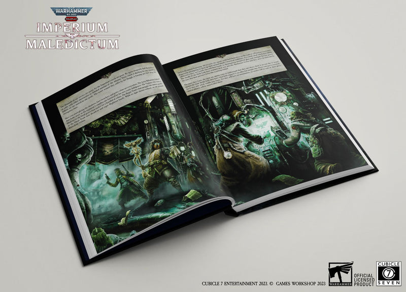 Warhammer 40,000 Roleplay: Imperium Maledictum Collector's Edition Core Rulebook