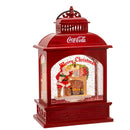 9" Coca-Cola Battery-Operated LED Santa Lantern