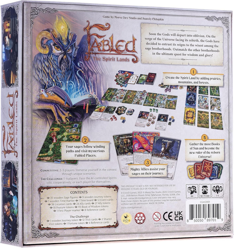 Fabled: The Spirit Lands | Fantasy Board Game Expansion