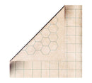 Reversible Battlemat 1" Squares & 1" Hexes (23.5" x 26")