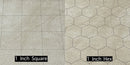 Reversible Megamat 1" Squares & 1" Hexes (34.5" x 48")