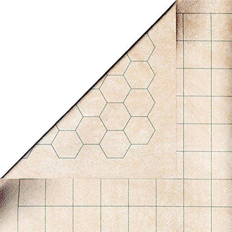 Reversible Megamat 1" Squares & 1" Hexes (34.5" x 48")