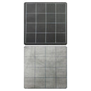 Megamat 1" Reversible Black-Grey Squares