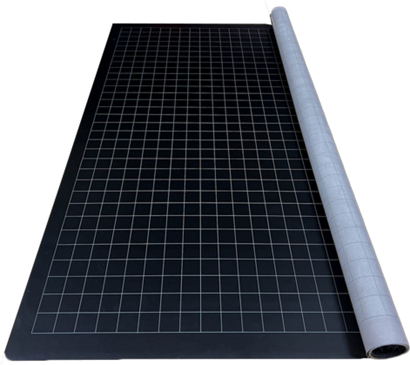 Megamat 1" Reversible Black-Grey Squares