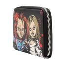 Bride of Chucky Zip Around Wallet