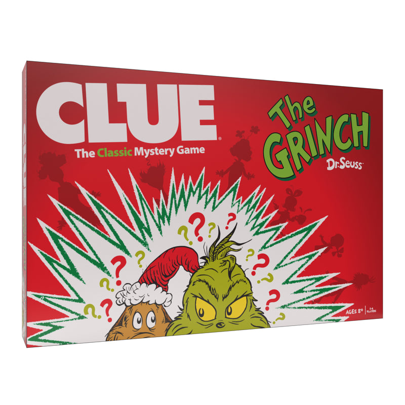 CLUE: How the Grinch Stole Christmas | Solve the Mystery in this Collectible Clue Game Based on Classic Dr. Seuss Book | Officially-Licensed Game