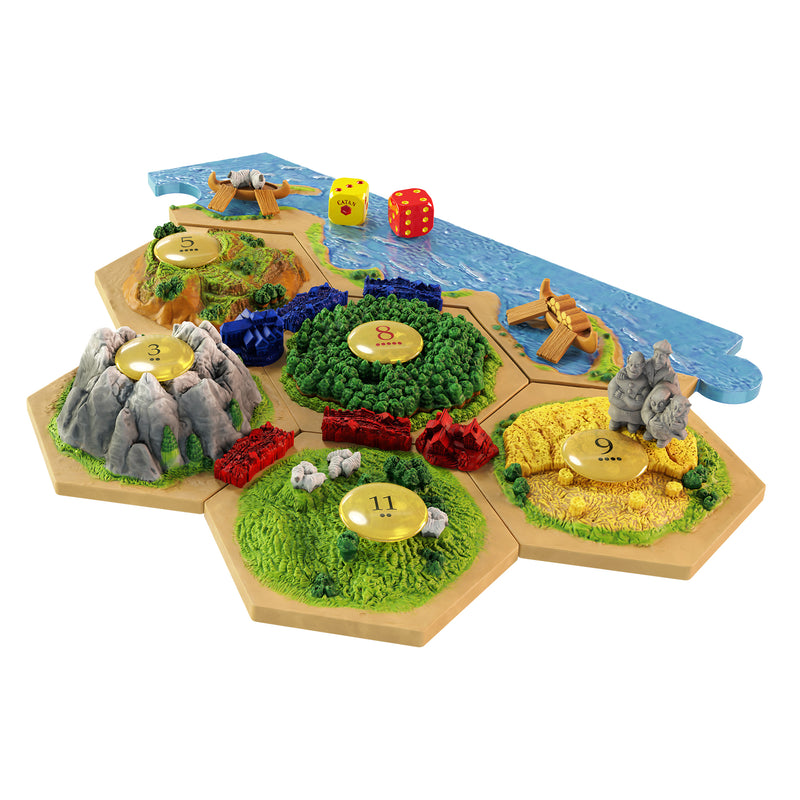 CATAN: 3D Edition | Strategy Board Game with Immersive 3D Tiles