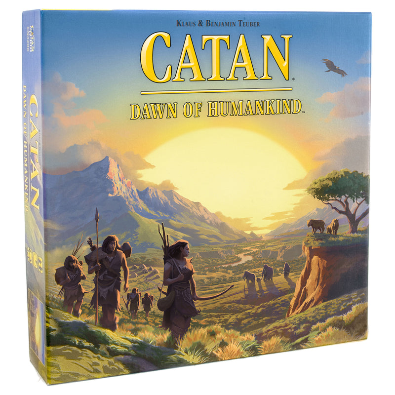 CATAN: Dawn of Humanking Board Game | Civilization Building Strategy Game