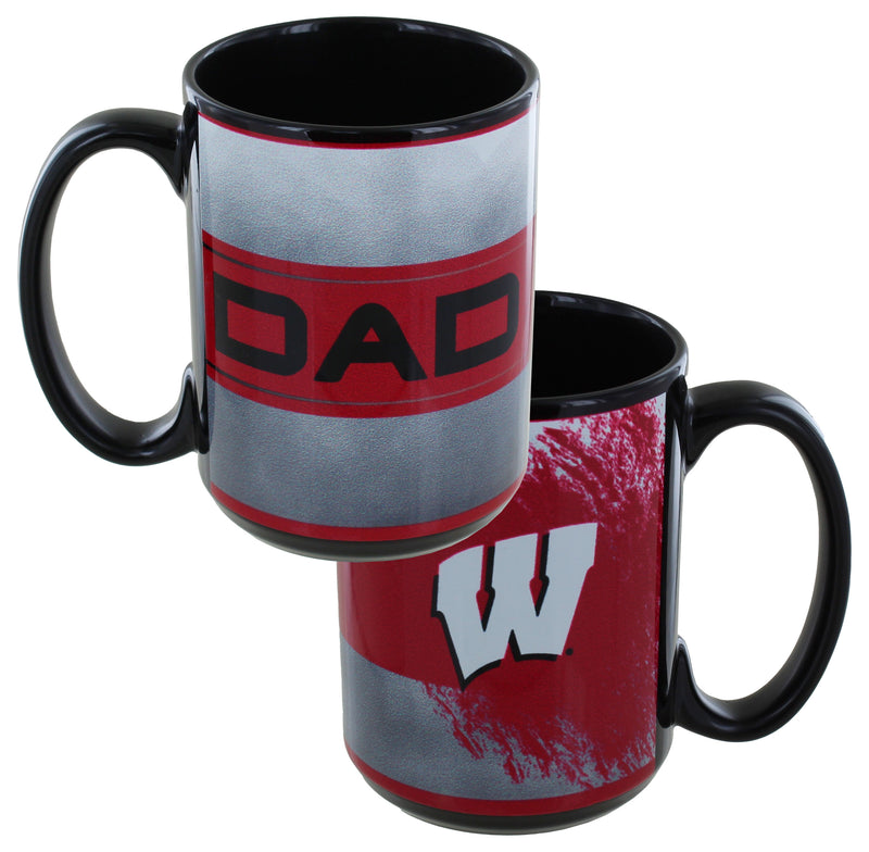 Wisconsin Badgers Dad Mug