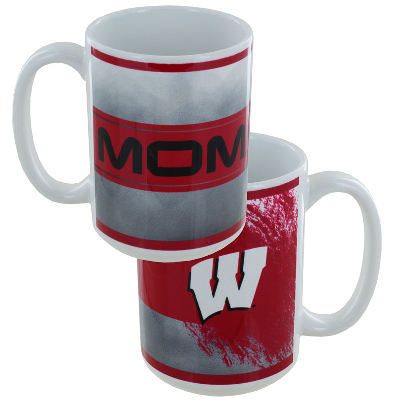 Wisconsin Badgers Mom Mug