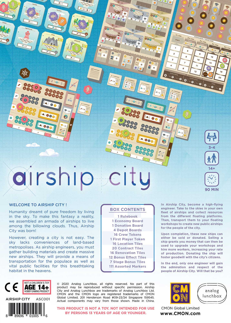Airship City Board Game