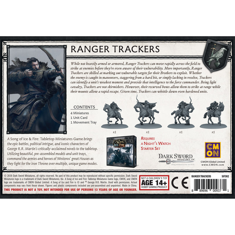 A Song of Ice & Fire: Night's Watch Ranger Trackers Unit Box
