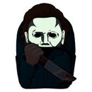 Halloween Michael Meyers Cosplay Glow Full-Size Backpack