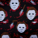Halloween Michael Meyers Cosplay Glow Full-Size Backpack