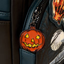 Halloween Michael Myers Jack-O'-Lantern Glow Mini Backpack