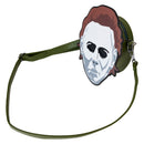 Halloween Michael Myers Mask Glow Crossbody Bag