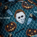 Halloween Michael Myers Mask Glow Crossbody Bag
