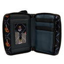 Halloween Michael Myers Jack-O'-Lantern Glow Zip Around Wallet