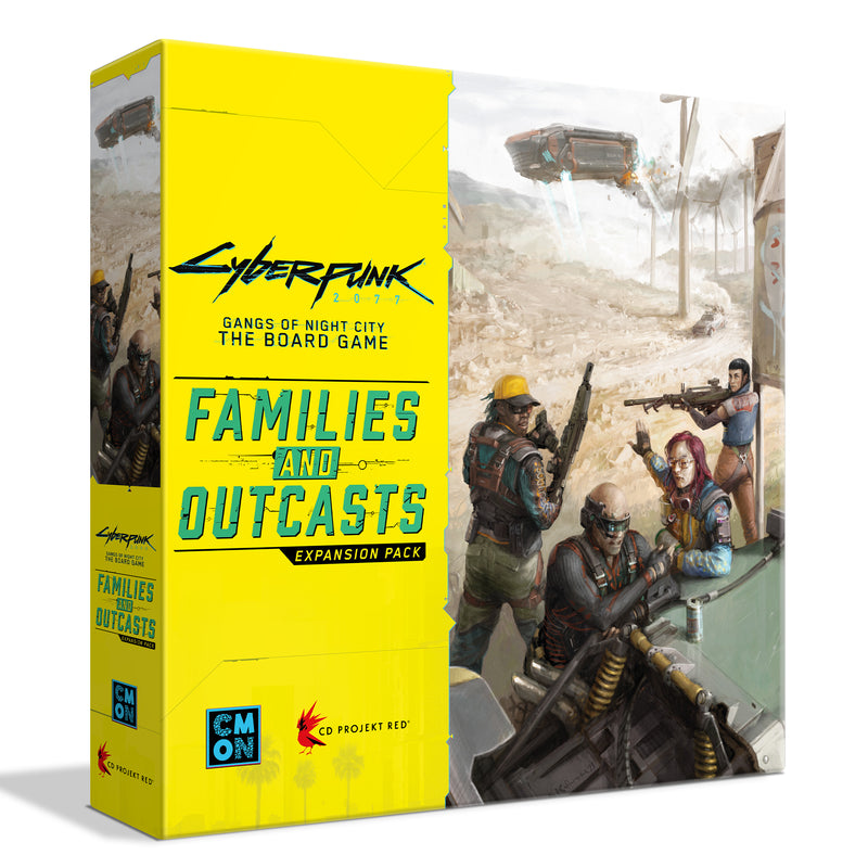 Cyberpunk 2077: Families and Outcasts Board Game Expansion