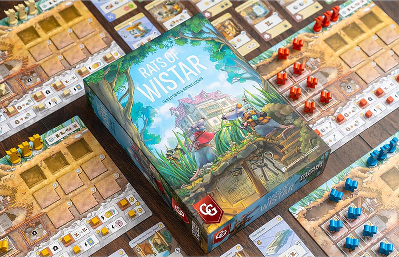 Rats of Wistar Board Game | Building & Worker Placement Game