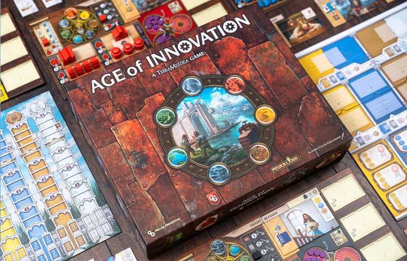 Age of Innovation: A Terra Mystica Game, Faction Strategy Board Game