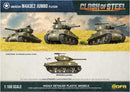Clash of Steel: Tabletop Tank Battles - American M4A3E2 Jumbo Platoon