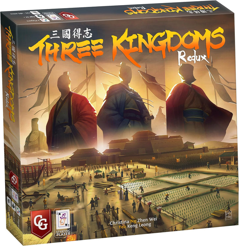 Three Kingdoms Redux Board Game