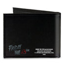 Friday the 13th Jason Voorhees Canvas Wallet