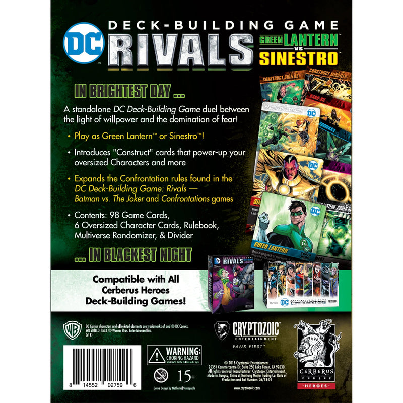 DC Deck-Building Game: Rivals - Green Lantern vs. Sinestro