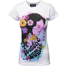 Wonder Woman Watercolor Floral Juniors T-Shirt