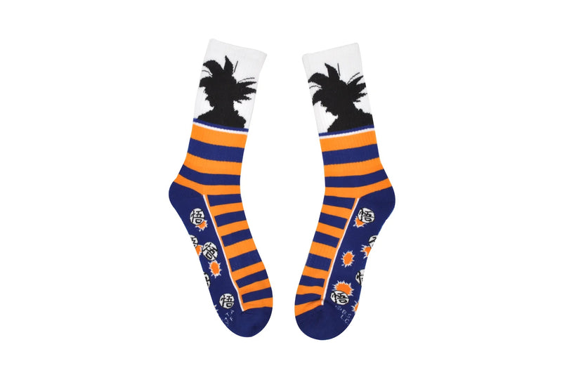 Dragon Ball Super Goku Silhouette Athletic Crew Socks, One Size